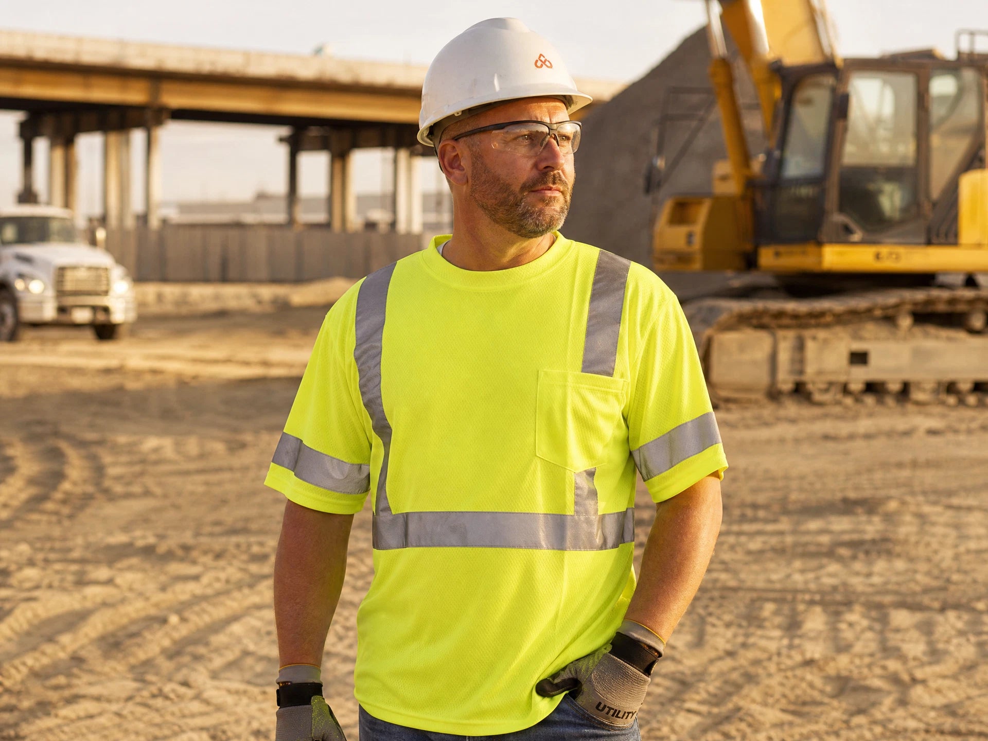 Safety T-shirt (Custom Logo)
